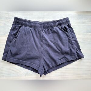 H&M Dark Blue Athletic Shorts